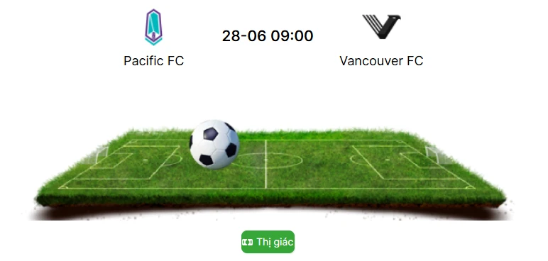 Nhận định soi kèo Pacific và Vancouver ngày 29/6